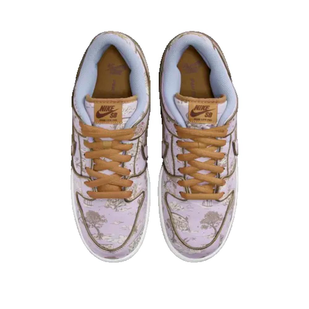 Baskets SB Dunk Low Pro - Rouge