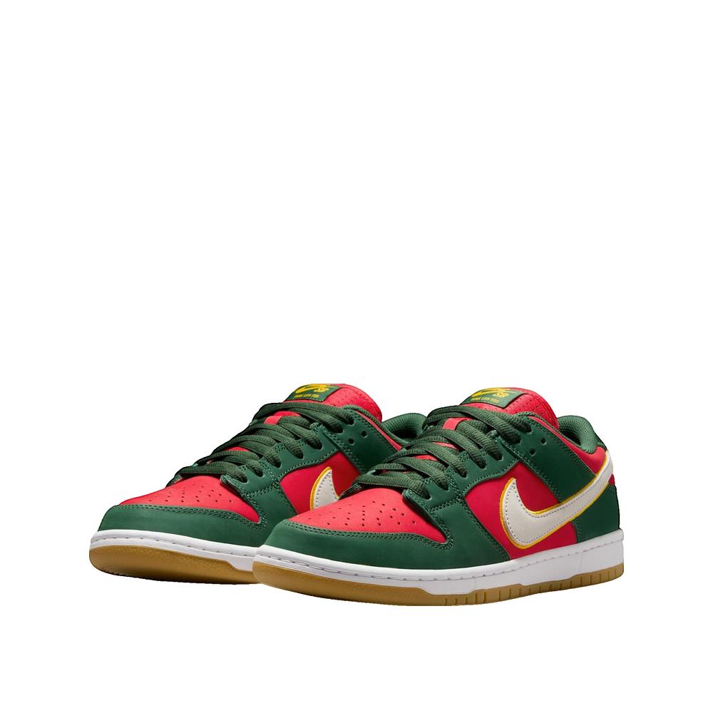 Baskets SB Dunk Low Pro Premium - Vert
