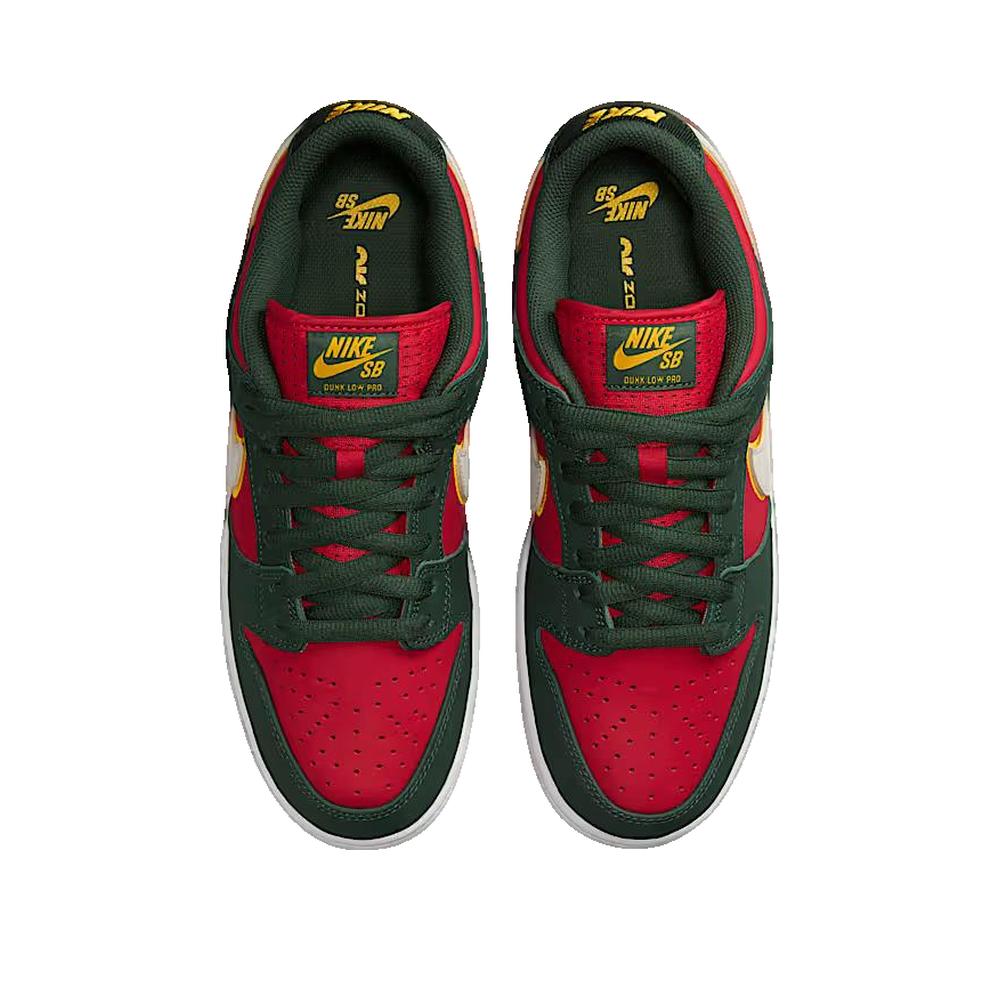 Baskets SB Dunk Low Pro Premium - Vert