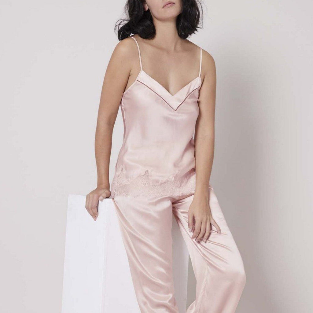 Pantalon Nocturne - Poudre - Homewear Et Loungewear - Simone Pérèle - The Bradery