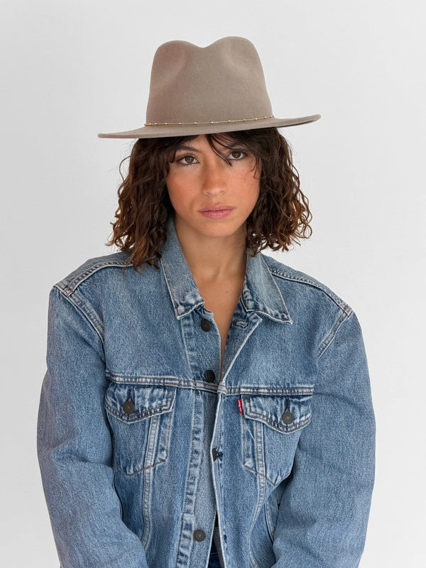 Chapeau Feutre Noe - Cement
