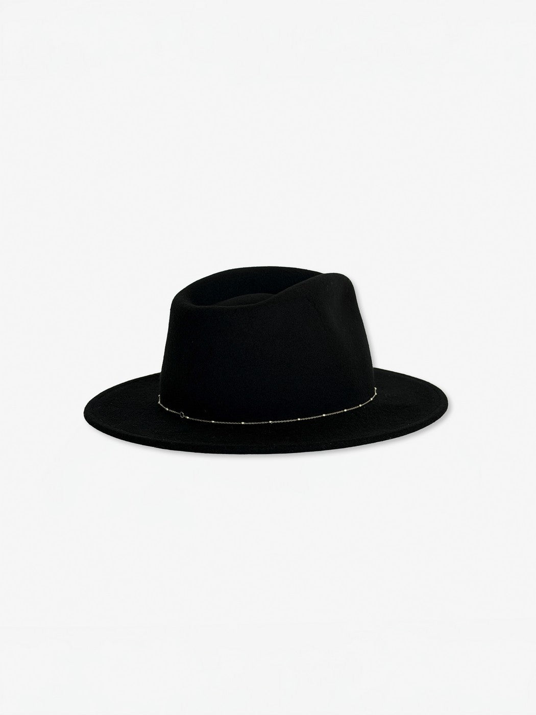Chapeau Feutre Noe Silver - Black