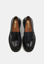 Norma - Cuir brillant Noir - Bons Baisers - The Bradery