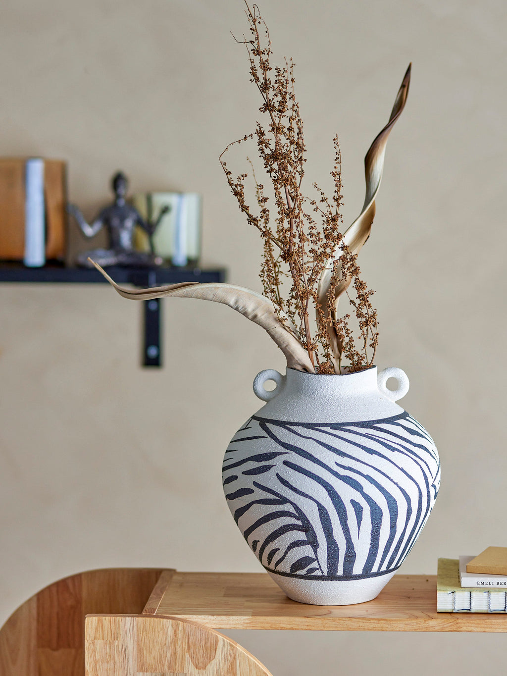 Togo - Vase - Noir - Grès