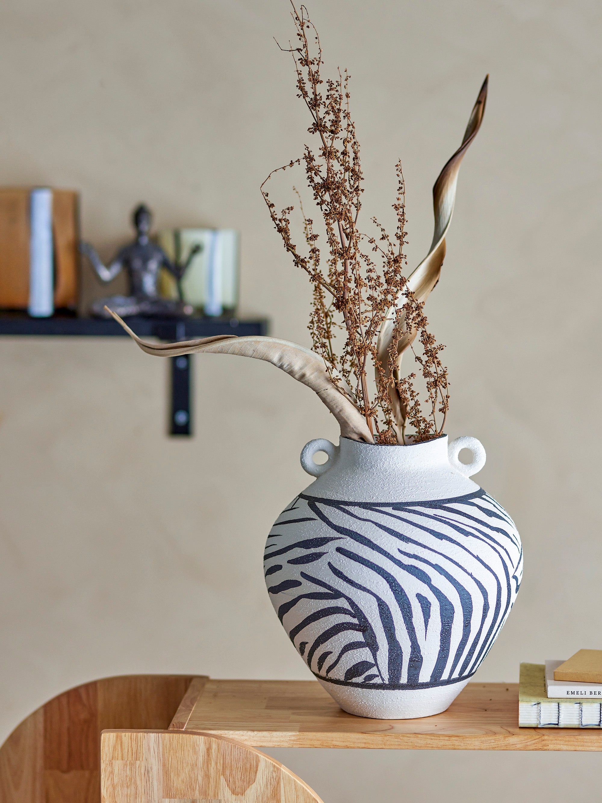 Togo - Vase - Noir - Grès