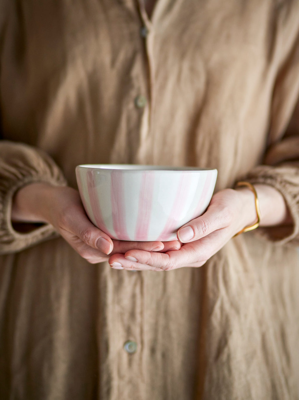 Begonia - Bol - Rose Poudré - Grès