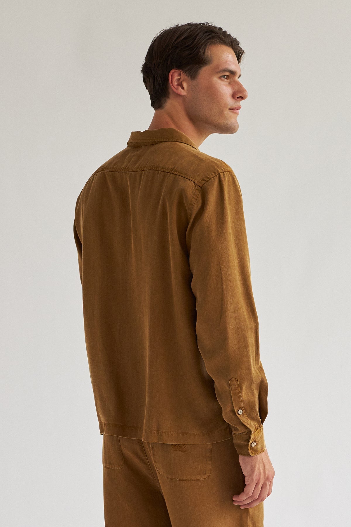 Chemise Nuku Hiva - Bronze Marron - Homme