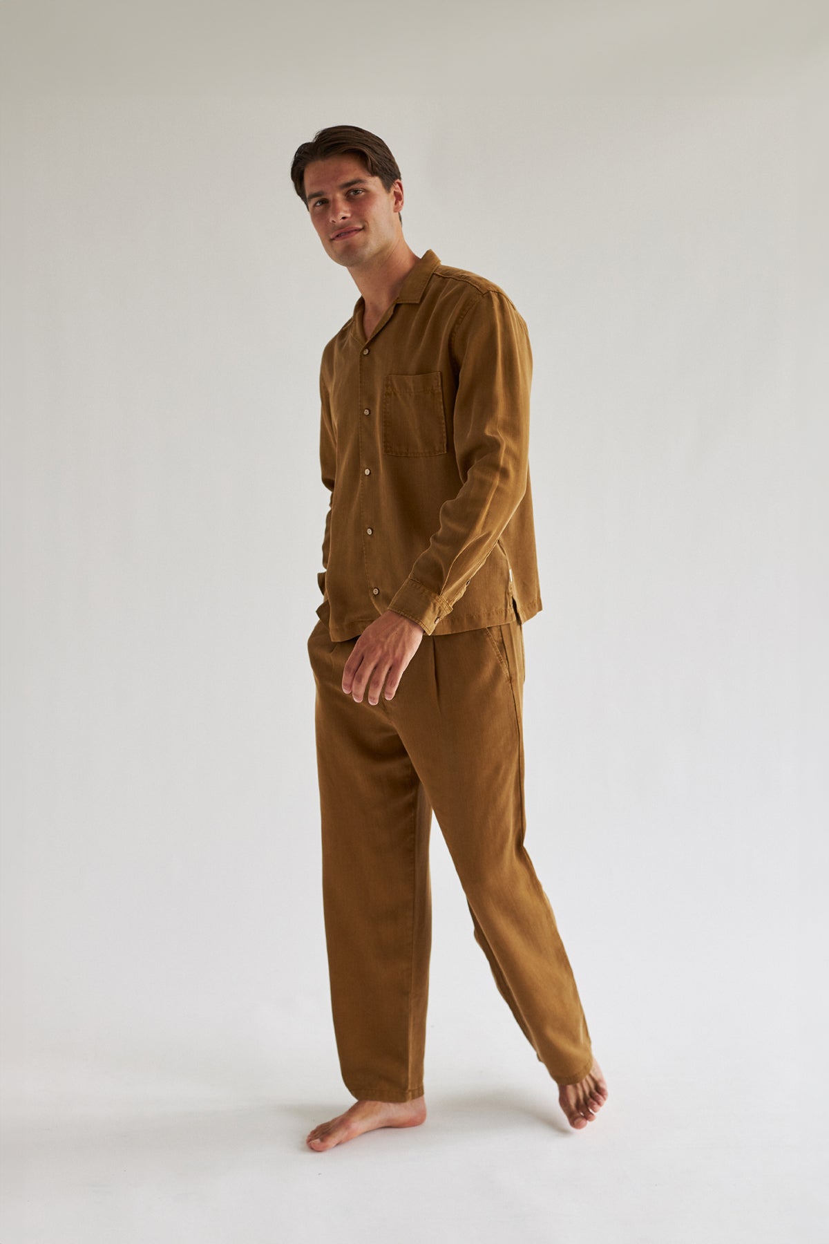 Chemise Nuku Hiva - Bronze Marron - Homme