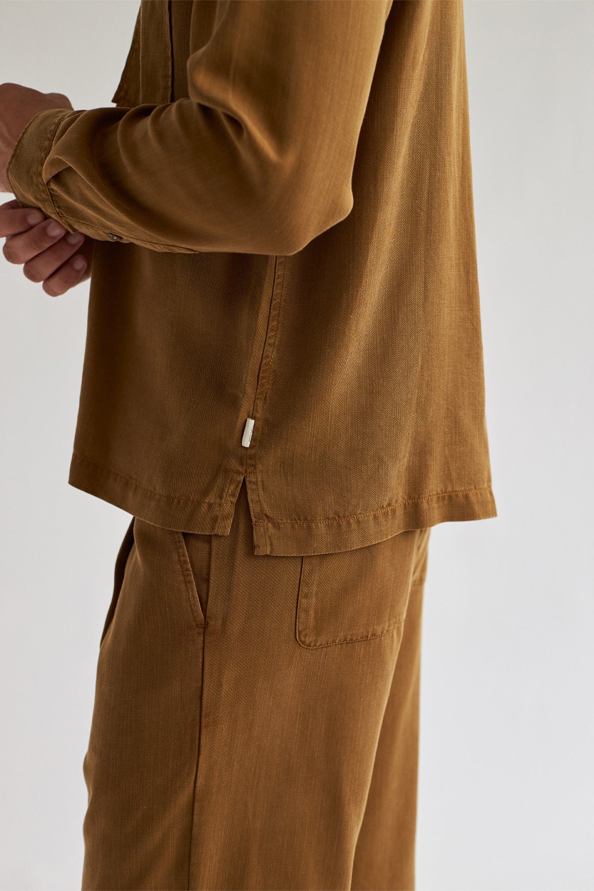 Chemise Nuku Hiva - Bronze Marron - Homme