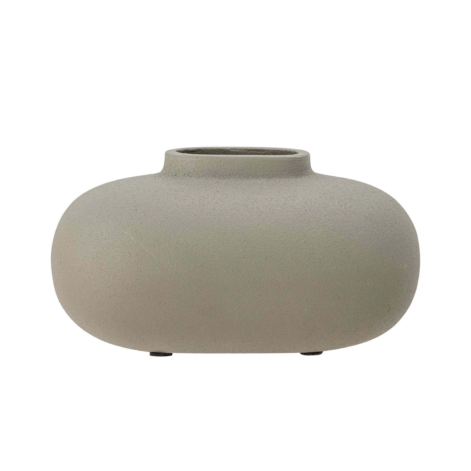 Tezza - Vase - Gris - Aluminium