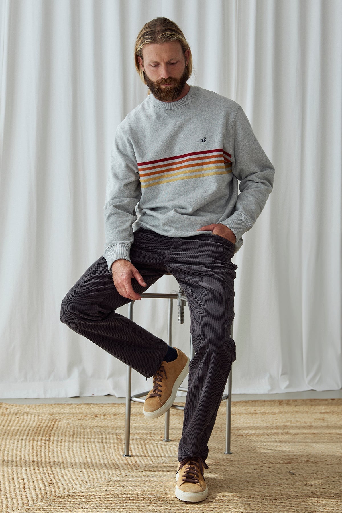 GOTS certified men’s sweatshirt