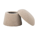 Bocca - Pouf - Naturel - Polyester