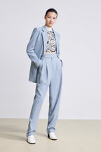 Lily - Blazer - Bleu Ciel Violacé