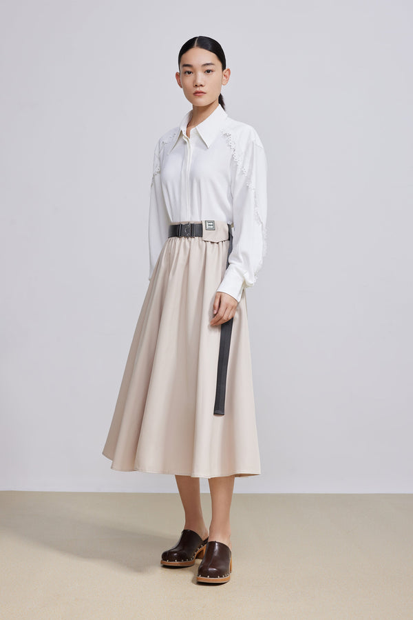Lily - Chemise - Blanche