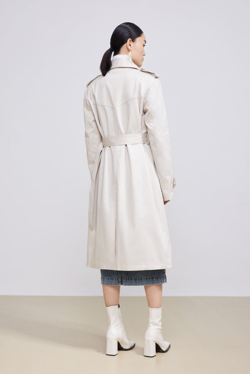 Lily - Manteau - Kaki Clair