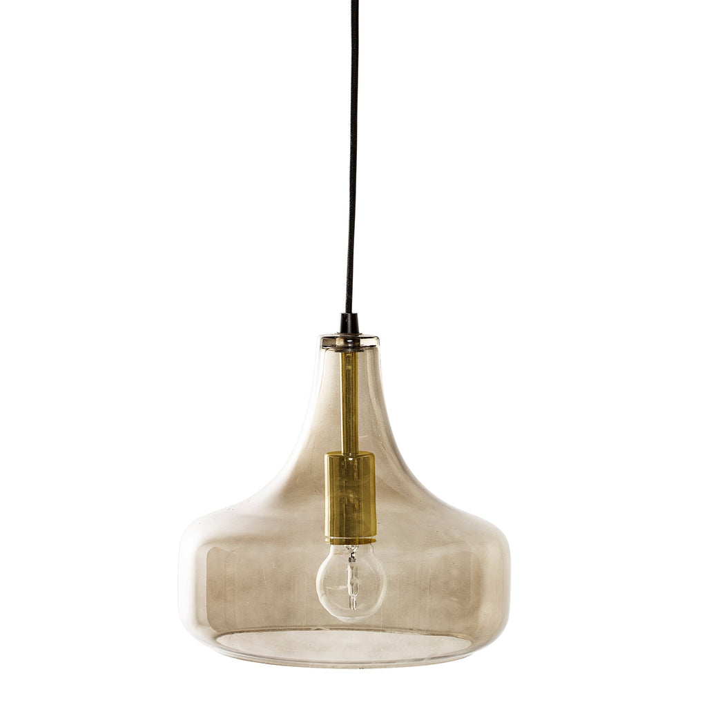 Yuser - Suspension - Marron - Verre
