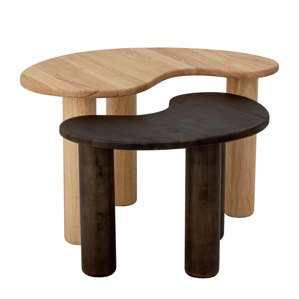 Luppa - Table Basse - Naturel - Hévéa Fsc®100%