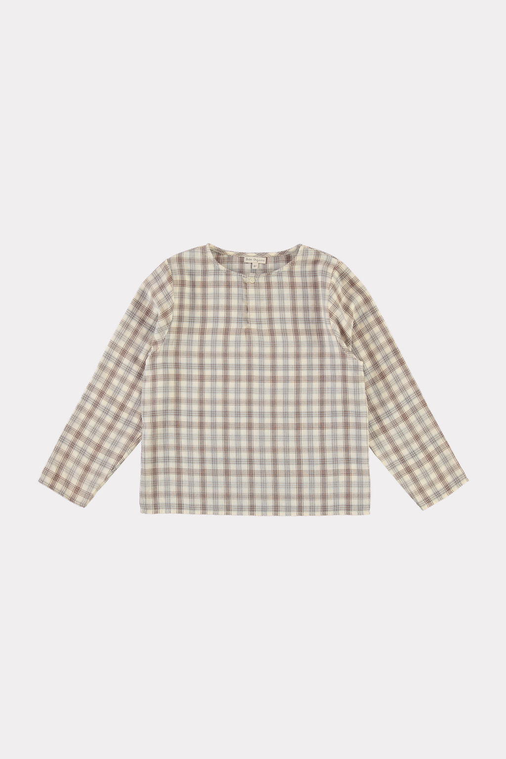 Chemise Oliver À Carreaux Naturels - Enfant