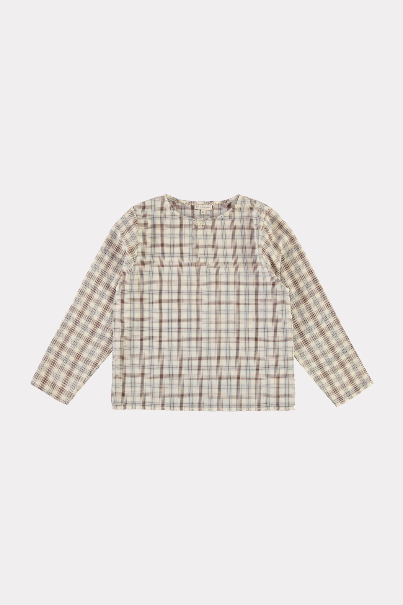Chemise Oliver À Carreaux Naturels - Enfant