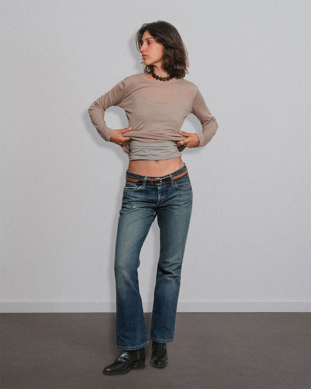 Ceinture Olivia - Chocolat