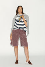 BERMUDA MIRANDA BURGUNDY S/M - ONE TEE