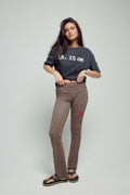 LEGGING LONG FLARE ALON LEOPARD S/M - ONE TEE