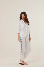 PANT GIULIA WHITE XS/S - ONE TEE