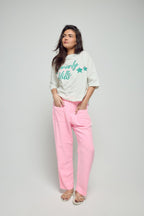 PANTALON ANDREW PINK XS - ONE TEE