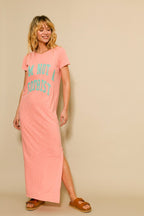 ROBE MARGARETH CORAL XS - ONE TEE