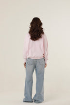 SWEAT ALAN LIGHT PINK XS/S - ONE TEE