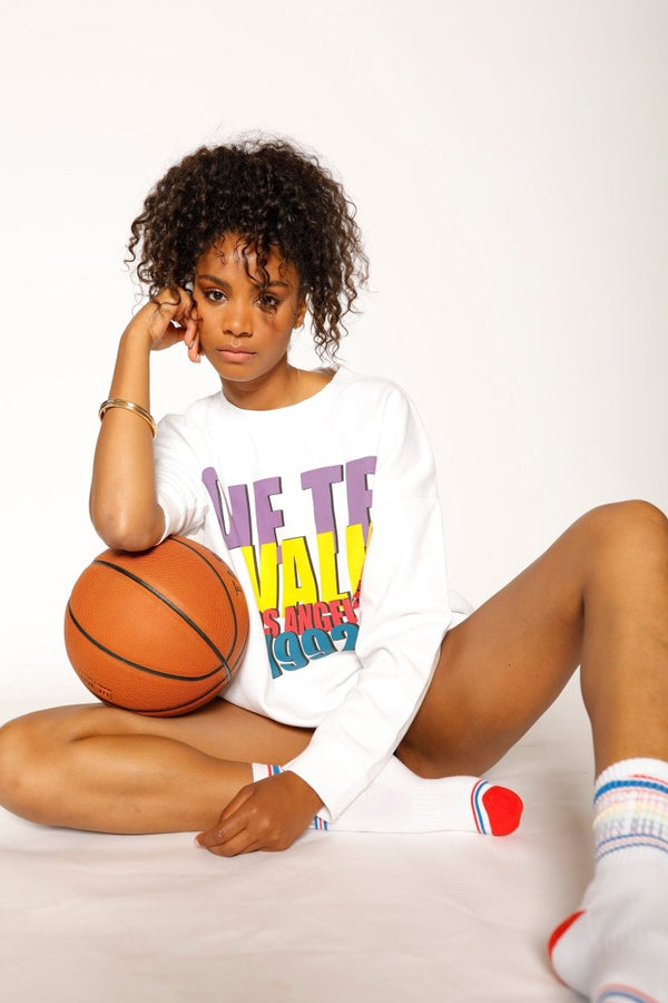 SWEAT ALLY BLANC S/M - ONE TEE