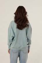 SWEAT ANNA STONE BLUE XS/S - ONE TEE