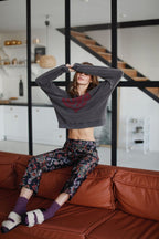 SWEAT ANNAS CARBONE XS - ONE TEE