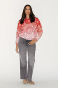 SWEAT IRIS RED S/M - ONE TEE