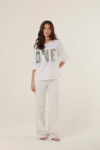 T - SHIRT ALAN WHITE XS - ONE TEE