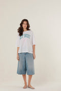 T - SHIRT ALBA WHITE XS - ONE TEE