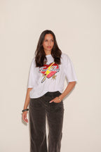 T - SHIRT AMAEL WHITE XS - ONE TEE
