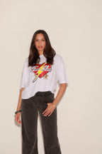 T - SHIRT AMAEL WHITE XS - ONE TEE