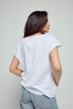 T - SHIRT AMIT BLANC XS - ONE TEE
