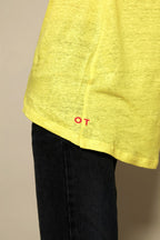 T - SHIRT ANNA LIN YELLOW XS - ONE TEE