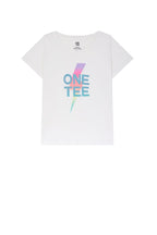 T - SHIRT AVA TIE BLANC XS - ONE TEE