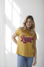 T - SHIRT BETTY HONEY XS - ONE TEE
