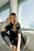 T - SHIRT CASSY CARBONE XS - ONE TEE