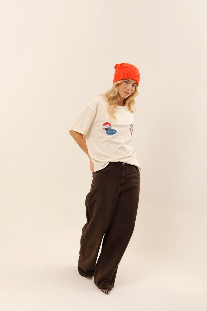 T - SHIRT GASTON WHITE XS - ONE TEE