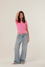T - SHIRT HARPER PINK XS - ONE TEE