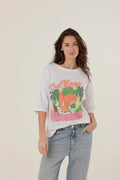 T - SHIRT HAYLIE WHITE XS - ONE TEE