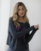 T - SHIRT MANCHES LONGUES JOEY GREEN XS - ONE TEE