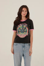 T - SHIRT PEARL CARBONE XS - ONE TEE