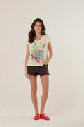 T - SHIRT ROMANE MILK XS - ONE TEE