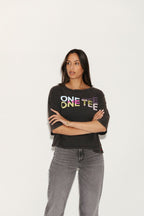 T - SHIRT SIBIL CARBONE XS - ONE TEE